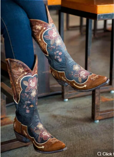 

Women's Boots New for 2020 High Quality Pu Leather Safety Fashion Boots Female Vinage Classic Western Boots Zapatode Mujer QA034