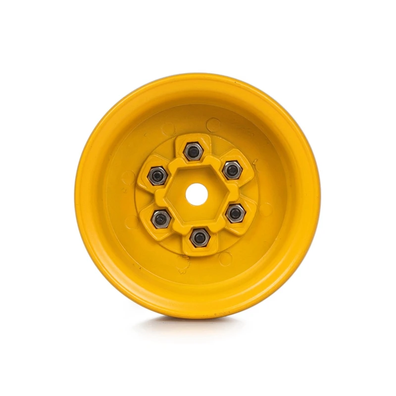 4Pcs Aluminum Alloy 1.9 inch Wheels Rims for 1/10 Rc Crawler Axial Scx10 Scx10 Ii 90046 Traxxas D90