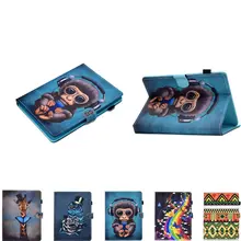 スリーブバッグユニバーサルケースのためのワンタッチワンタッチ 1T 7 "/アルカテルワンタッチピクシー 4 7.0/アルカテルワンタッチピクシー 3 7.0 7 インチタブレット Pu レザー漫画カバー(China)