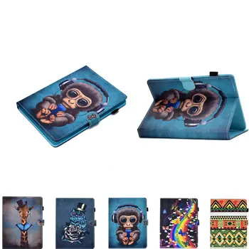 

Sleeve Bags Universal Case for Alcatel ONETOUCH ONE TOUCH 1T 7"/Pixi 4 7.0/Pixi 3 7.0 7 Inch Tablet PU Leather Cartoon Cover