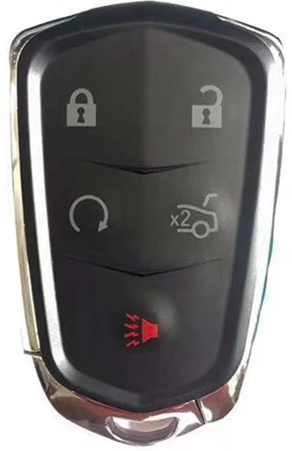 5 Кнопок 4/5/6 кнопки дистанционный смарт ключ-брелок для Cadillac CTS ATS XTS Escalade Ext- 315 МГц FCC, аддитивного цветового пространства(ID: HYQ2AB - Количество кнопок: 5 Кнопок