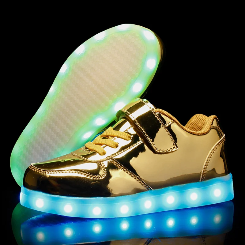 Skechers Light Up Shoes Gold For Boys Skechers Boy's Energy Lights
