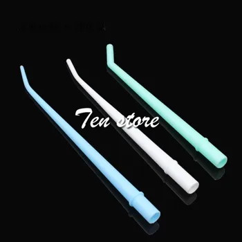 

25pcs Plastic Curved Dental Surgical Aspirator Tips Saliva Disposable Tips Ejector Autoclavable Aspiration Tube 1/4 "1/8 '' 1/16