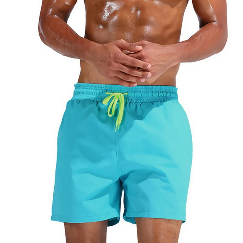 Loozykit, мужские пляжные шорты для плавания, для серфинга, Maillot De Bain, спортивные мужские пляжные шорты, повседневная классическая посадка, летняя пляжная одежда для плавания