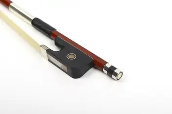

1X Cello Bow Premium Brazilwood Straight Fine Pull Ebony Frog AAA Horsetail