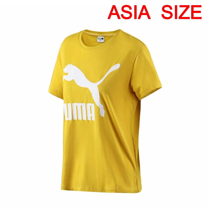 Новое поступление, оригинальные классические женские футболки с логотипом Пума, спортивная одежда с коротким рукавом - Цвет: 2PU59651220