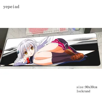 

High School DxD mouse pad gamer Popular mousepad 90x30cm rubber desk mat home gaming accessories pc game keyboard mats oversized