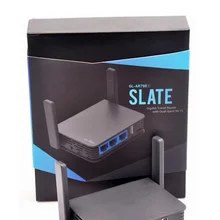 GL.iNet AR750S Gigabit Travel AC Router (ardesia) 750Mbps Dual Band Wi-Fi 128MB RAM MicroSD supporto OpenWrt LED preinstallato