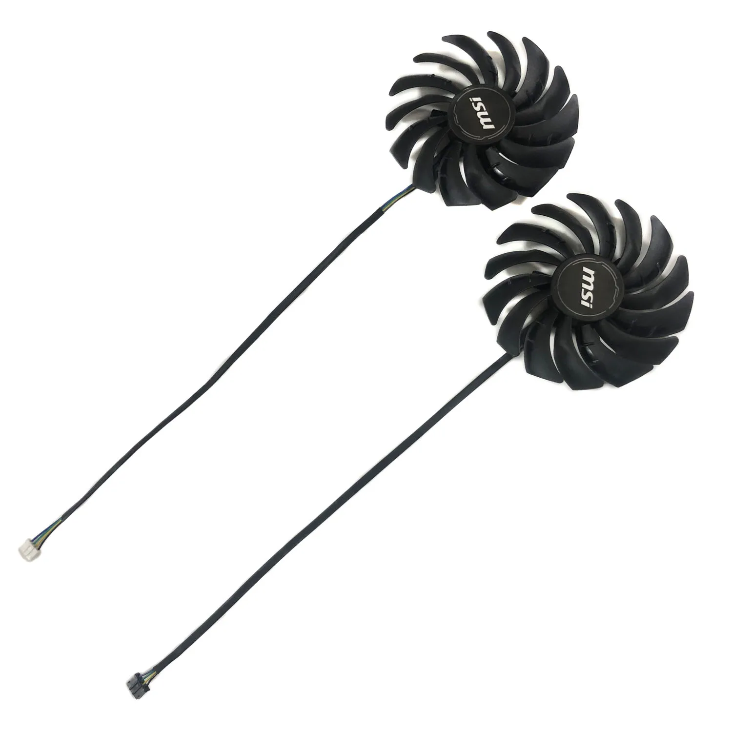 2 Pz/Set Gpu Cooler,Pld10010B12Hh,Pld10010S12Hh,Ventilatore Per Schede Grafiche,Per Msi Rtx 3060 Ventus 2X Oc,Per Msi Rtx 3060 Ti Ventus 2X Oc,Per Msi