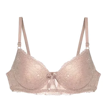 

Norns Lady Sexy lace Top Bra Underwear Women Lingerie Breathable Stretch Seamless bralette set push up plus Panties Sets Deep V