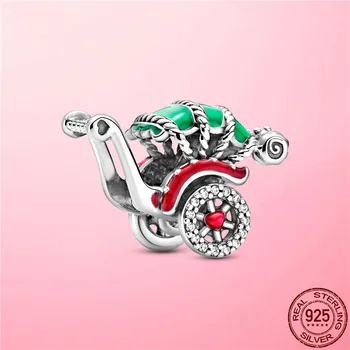 

2020 New Silver Charms 925 Sterling Silver Traditional Human Trolley Charm Beads fit Original Bracelet Silver 925 Jewelry Making