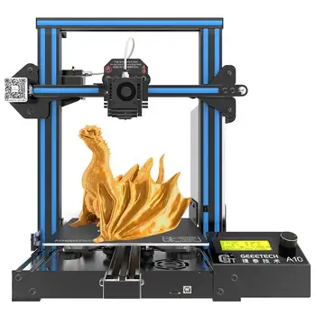

Geeetech 3D Printer A10 2 In 1 Mixcolor Auto-Leveling Function 220*220*260mm Printing Size Remote Control Off-Line Printing