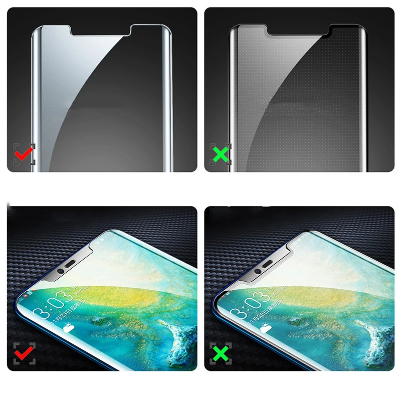 3D изогнутое закаленное стекло УФ нано жидкий экран протектор для samsung S10 E S9 S8 Plus Note 10 10+ 9 8 пленка с посылка