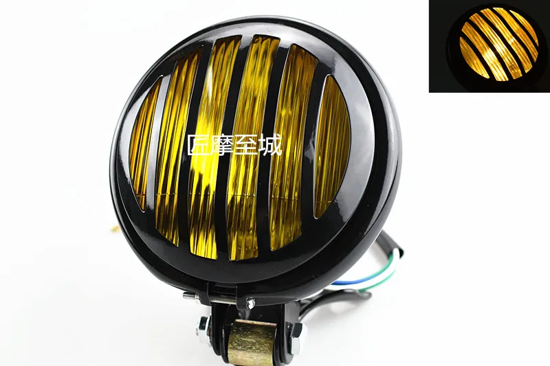 

Headlight Motorcycle CG125 Retrofit Retro Headlamps GN125 Retro Round Front Headlamps Motorcycle Headlights 12V 35W XRL-556