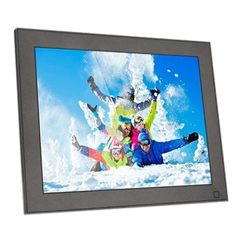 

Digital Photo Frame 9.7 Inch Thin and Light Full HD Digital Photo Frame 1080P HD WiFi Smart Photo Frame(EU Plug)