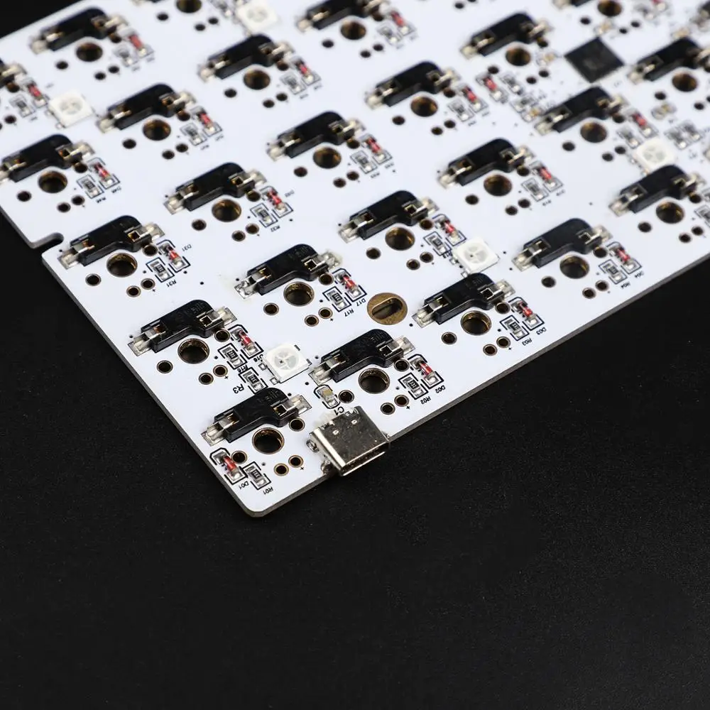Pcb Alumínio Placa Substituição para Xd75 Idobao x Ymdk Id75 Via Hotswap - Imagem 2