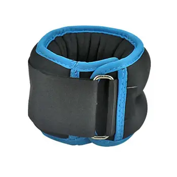

2pcs 0.6kg Adjustable Leg Ankle Weights Straps Strength Training Exercise Fitness Equipment For Running Basketball Football
