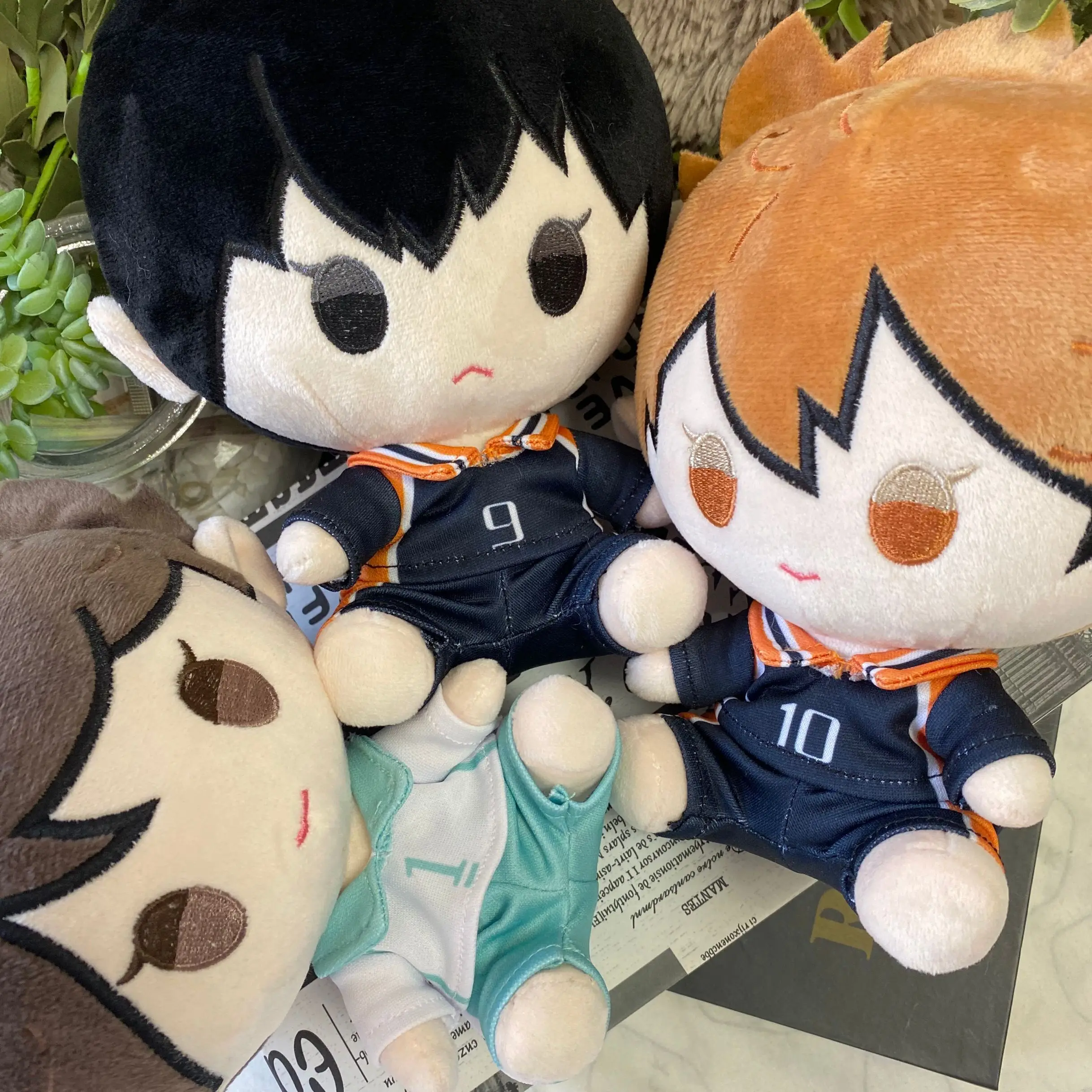 Аниме Haikyuu! Tobio Kageyama Shoyo Hinata Oikawa Tooru милая плюшевая кукла мягкая игрушка сменный