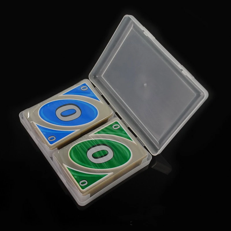 PVC Cards Table Game For Family Fun Topsale Puzzle Games Entertainment Party Board Game Poker Playing Cards Gift Plastic Box P08
