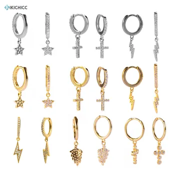 

Kikichicc 2020 925 Sterling Silver Classic Light Star Drop Earring Women Fsahion Pendiente Piercing Ohrringe Female Jewelry