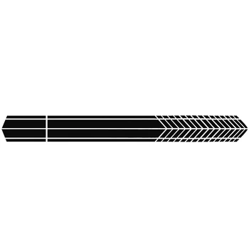 

Waterproof Car Stickers Truck Body Racing Side Door Stripe Auto 2.1M/6.9ft