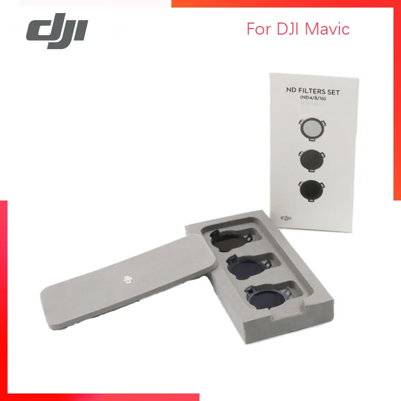 Набор нейтральных фильтров clearanc для DJI Mavic ND (ND4/8/16) совместимых с фильтрами 2 Pro
