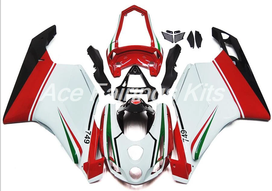 Новый Полный мотоцикла Обтекатели для поездок на мотоцикле Ducati 749 999 2003 2004 03 04 тела
