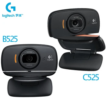 

Logitech B525/C525 HD 720P Webcam With Microphone 360 Degree Rotation Autofocus USB Web Cam PC Camera For Video Conference Live