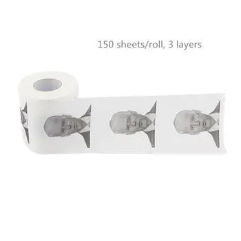

Joe Biden Pattern Printed Toilet Paper Roll Novelty Gift Bathroom Paper 3 layer 124B