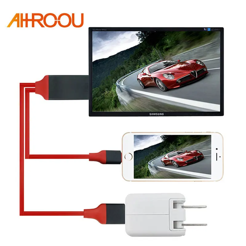 1080P HDMI HDTV Кабель для Lightning Цифровой AV адаптер iphone 8 7 6s 5S 8plus Pin USB к кабель ipad Mini Air Pro |