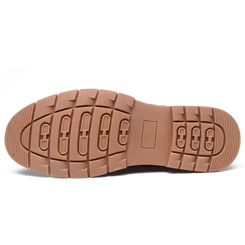 new men's Latin dance shoes modern dance hall tango shoes Round Toe Lace-Up Boots Business Shoes Flat Tango Shoes#g3