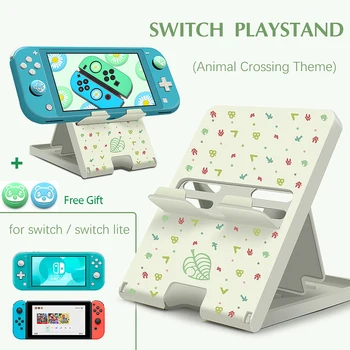 

Nintend Switch /Switch Lite Base Stand Foldable Anti-slip Playstand Portable Traveling Console Support For Nintendoswitch /Phone