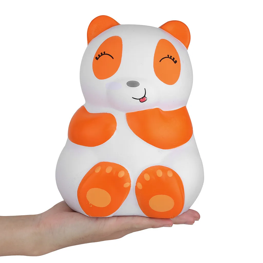 Мягкие и милые Gigantes мультфильм сжимаемые игрушки мягкое Очаровательная панда медленно растущие фрукты ароматизированные снятия стресса ToysW729 - Цвет: A