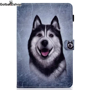 

Tablet Case Covers For Apple IPad Air 4 10.9 inch 2020 Cartoon Dog Leather Flip Stand Case For IPad Air 4 Air4 2020 10.9"