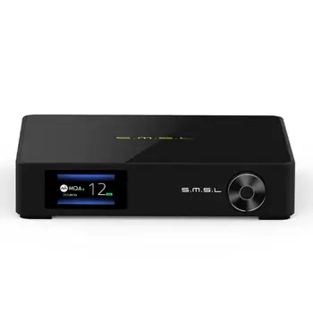 

SMSL M400 Hi-Res DAC, AK4499Chip Bluetooth 5.0 Full Balanced Support MQA decoding DSD512 32Bit/768kHz USB XMOS XU216 Support UAT