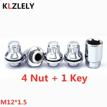 

1 SET M12*1.5 Anti-Theft Standard Wheel Lug Nuts For TOYOTA IQ VERSO S URBAN CRUISER ETIOS ZELAS 90942-01083 90942-01033