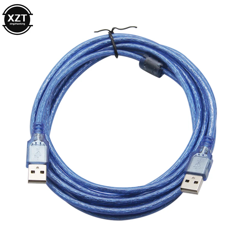 USB 2,0 кабель для передачи данных, шнур, Aux кабель, USB2.0, кабель-удлинитель для передачи данных, экранированный USB 2,0 Тип A, Мужской USB адаптер для компьютера