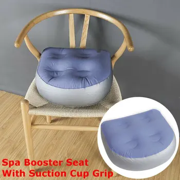 

Spa Booster Seat Back Inflatable Massage Cushion Pad for Adults Spa Hot Tubs Suction Cups Seat