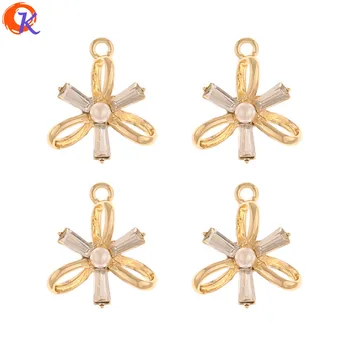 

Cordial Design 50Pcs 19*22MM Jewelry Accessories/Rhinestone Charms/Earrings Connectors/DIY Making/Hand Made/Earring Findings