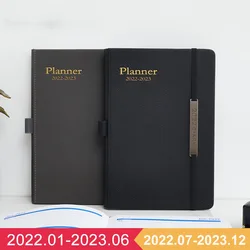 SKYSONIC – planificateur d'agenda A5 2022 – 2023, Agenda quotidien, hebdomadaire et mensuel, carnet de notes en PU de 18 mois, planificateur de travail pour les entreprises lactées 
