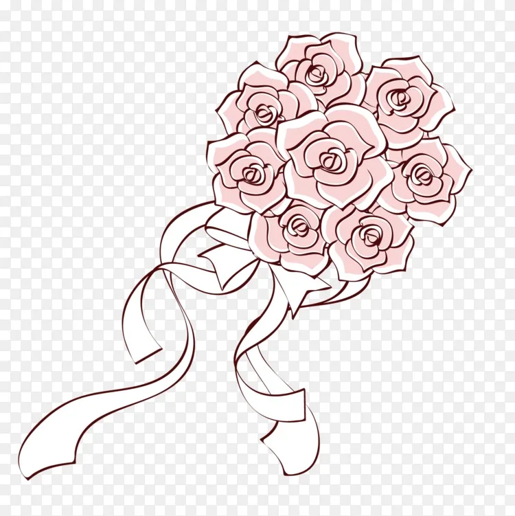 手绘花束png图片素材下载_图片编号75067-png素材网
