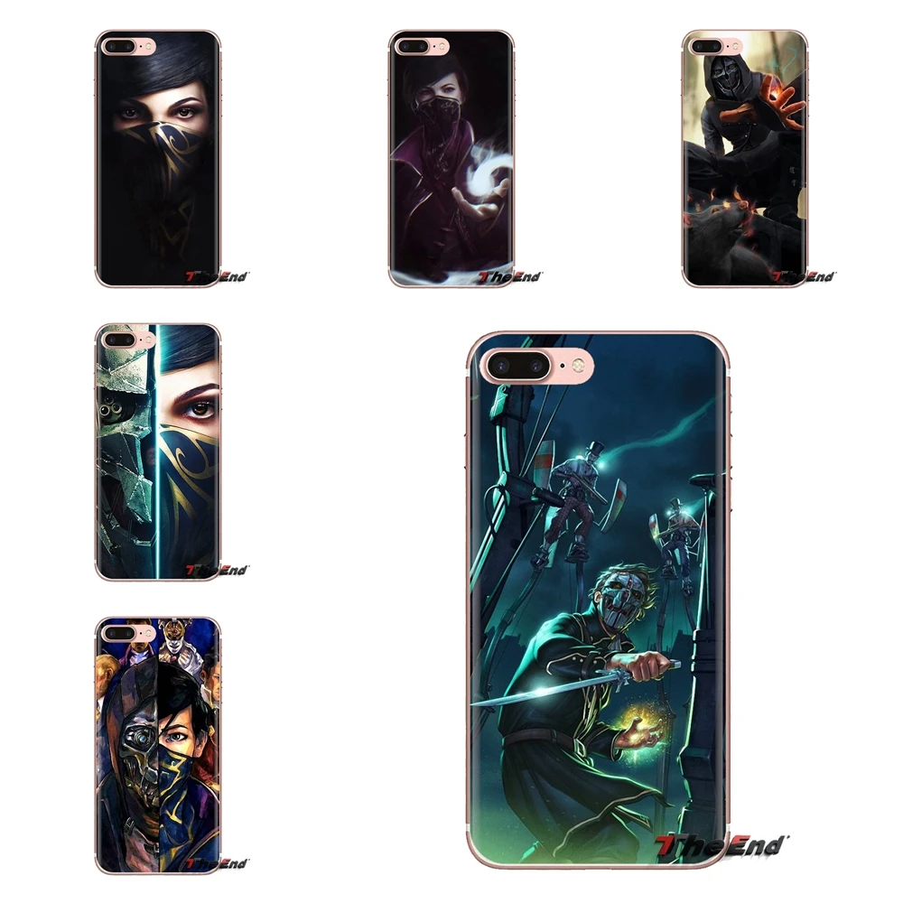 Game dishonored 2 Emily Kaldwin For Samsung Galaxy A3 A5 A7 A9 A8 Star A6 Plus 2018 2015 2016 2017 Transparent Soft Shell Covers |