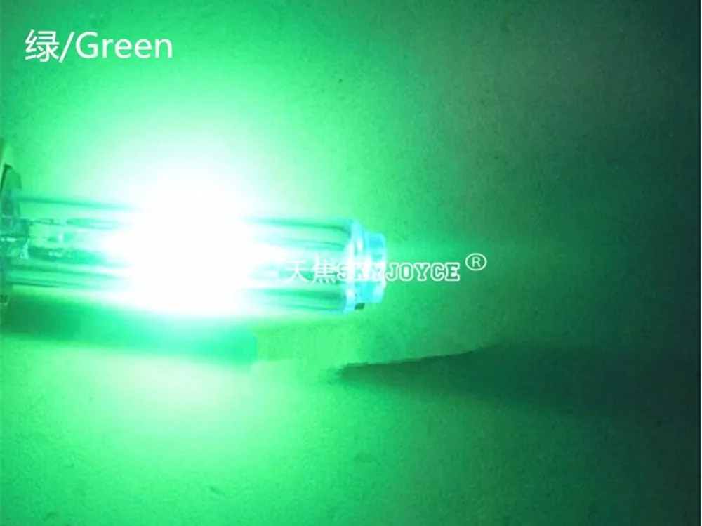 HCDLT 2PCS 35W HID Xenon Light Bulb H1 H3 H11 HB3 HB4 H7 Deep Blue Pink Purple Yellow Green 6000K Auto Car Headlamp Bulbs (1)