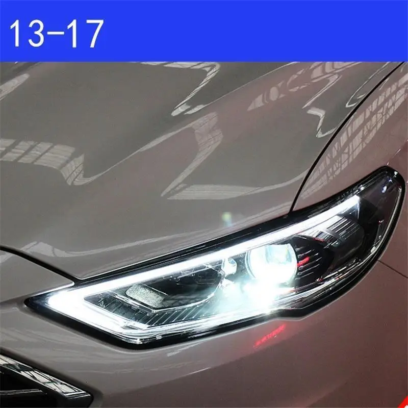 Luces боковой указатель поворота Drl фары в сборе запчасти Neblineros Led Para авто автомобили Освещение Фары для Ford Mondeo