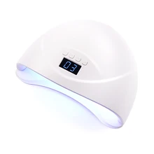 54W CONDUZIU a Lâmpada UV Do Prego, gel Unha Polonês Gel Lâmpada de Cura UV Luz com Sensor Automático De Ferramentas Da Arte Do Prego Profissional(China)