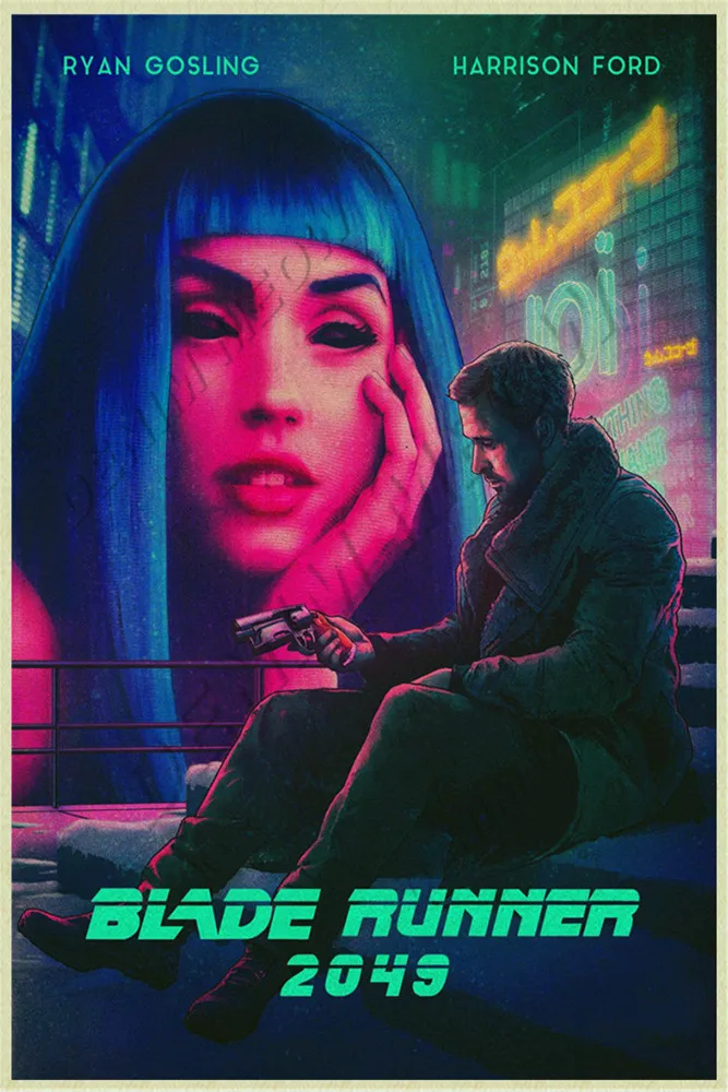 Blade Runner 2049 американский фильм винтажные металлические вывески настенный Арт плакат клуб паб потертый шик тарелки живопись ремесло Домашний Декор WY101 - Цвет: 6