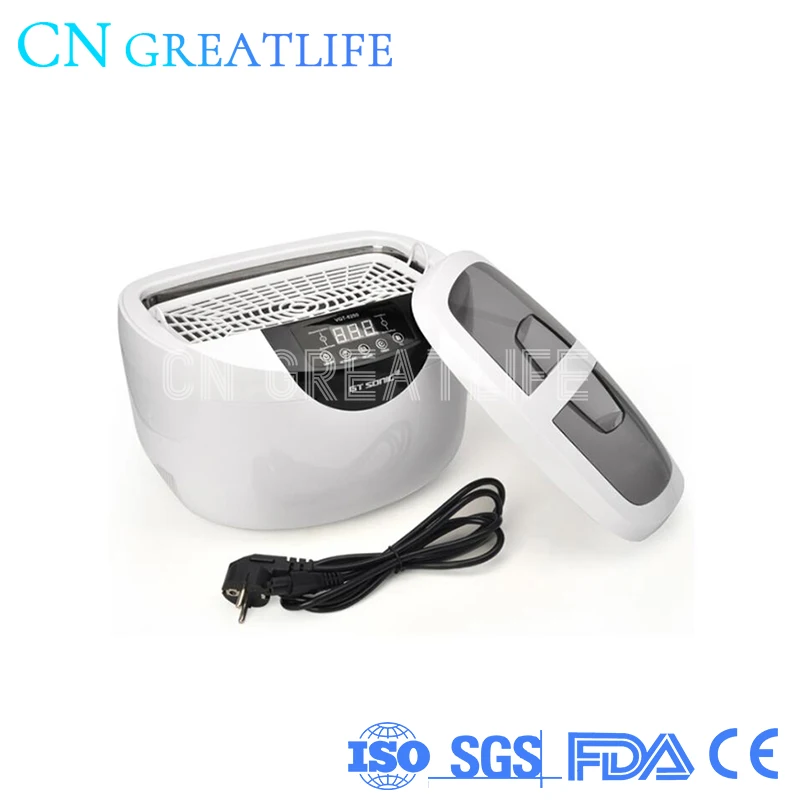 Jewelry Glasses Tooth 2.5l Timer Ultrasonic Cleaner Dental Household Cleaners | Красота и здоровье