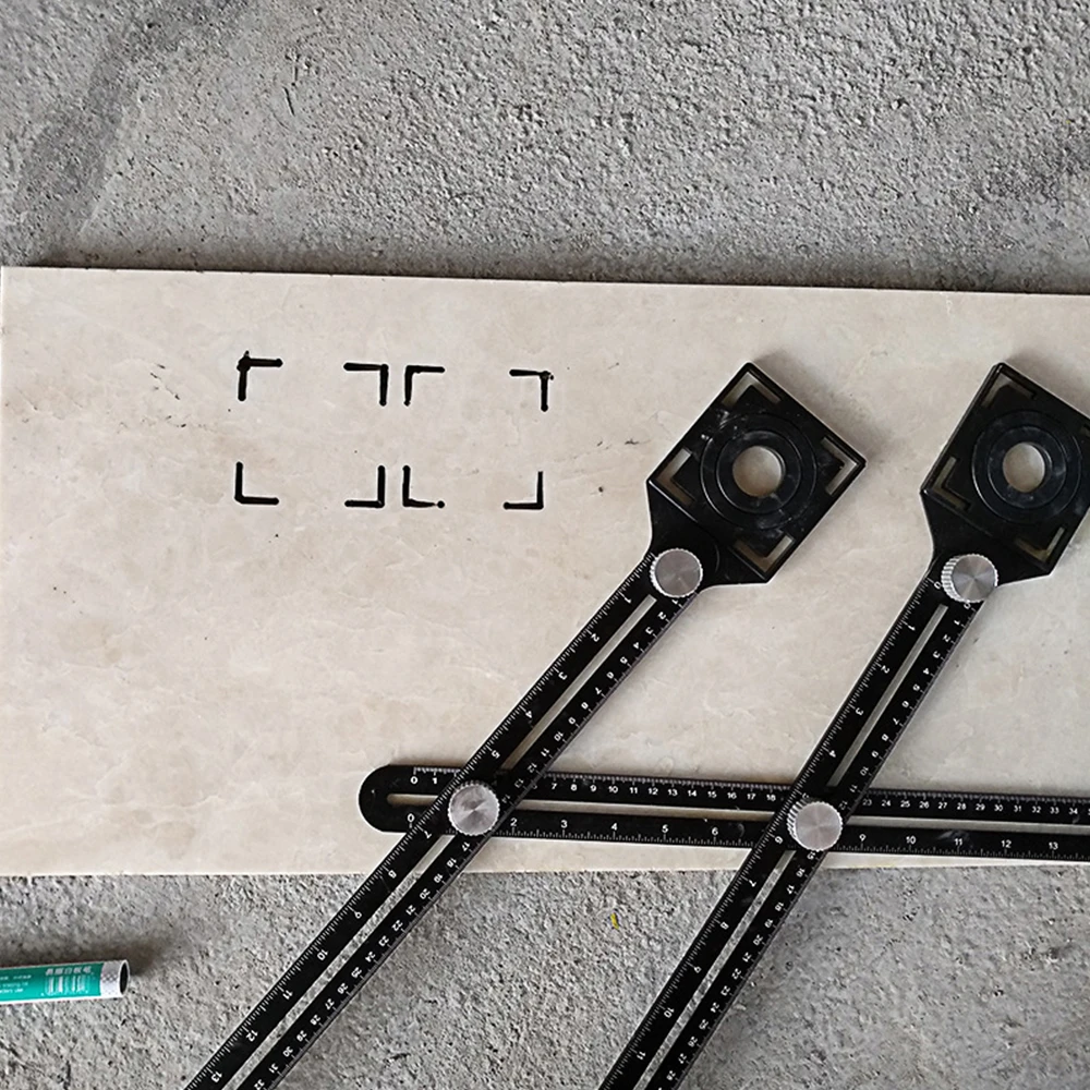 Najtaniej Płytka ceramiczna lokalizator otworów regulator wysokości płytek uniwersalna regulowana płytka błotna szkło naprawiono dziurkacz wielofunkcyjne narzędzie do układania płytek