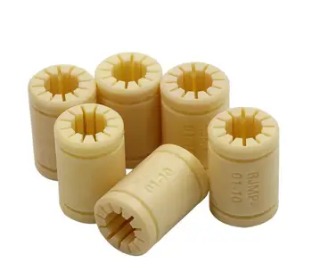 

100pcs/lot 3D Printer Solid Plasticr Bearing ID 6/8/10/12mm shaft Igus Drylin RJMP-01-06 RJMP-01-08 RJMP-01-10 RJMP-01-12
