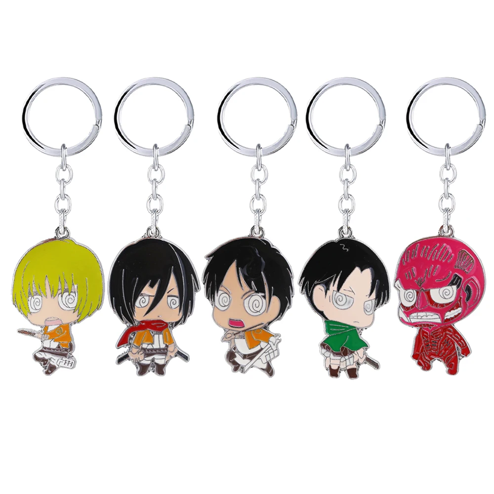 attack on titan keychain